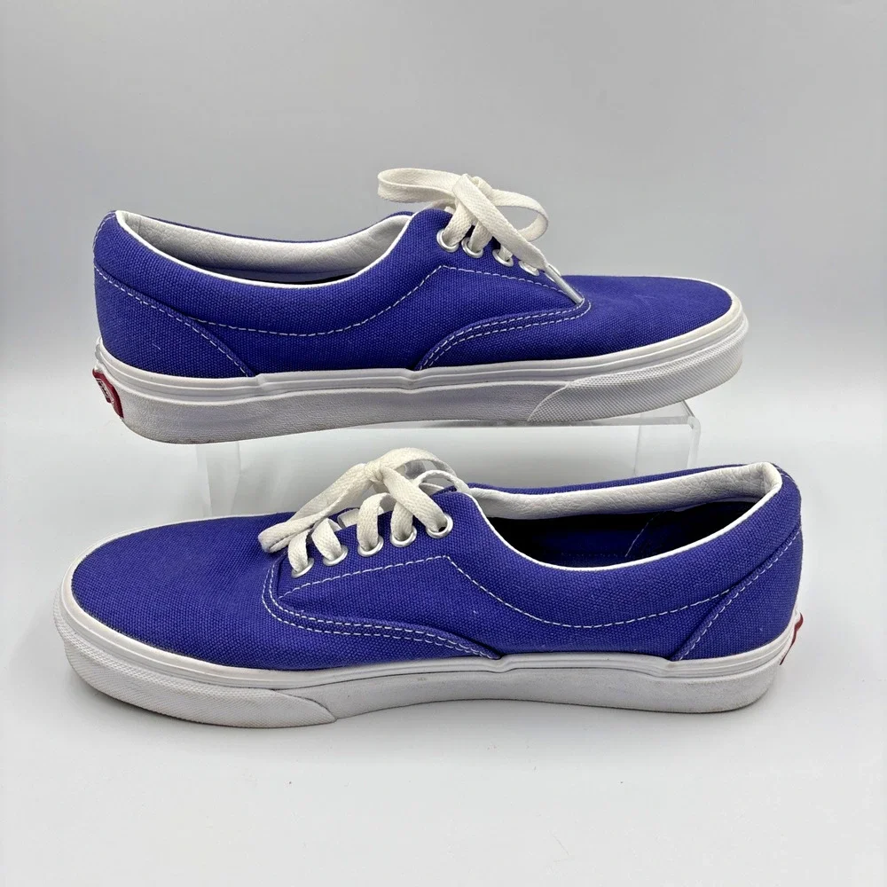 VANS Canvas Off The Wall Blue Men 7.5 & Women 9 Sneakers Shoes 500714
